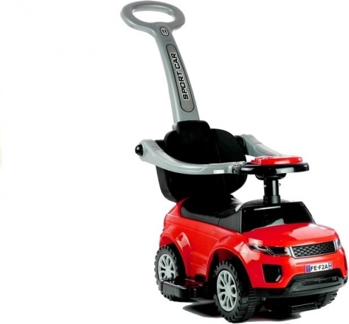 Vaikiškas stumiamas balansinis automobilis SPORT CAR raudonas