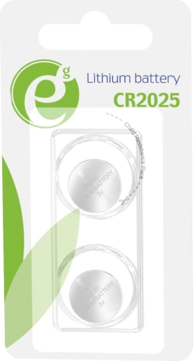 Ličio mygtukinė baterija CR2025 3 V (2 vnt.)