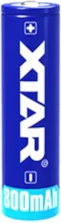 Xtar li-ion akumuliatorius 14500 (AA/R6) 3,7 V 800 mAh su apsauga – 1 vnt.