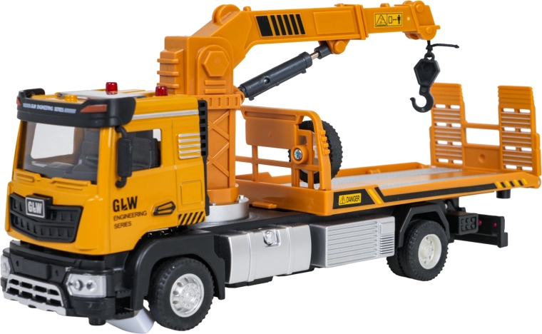 Rotating crane with hook