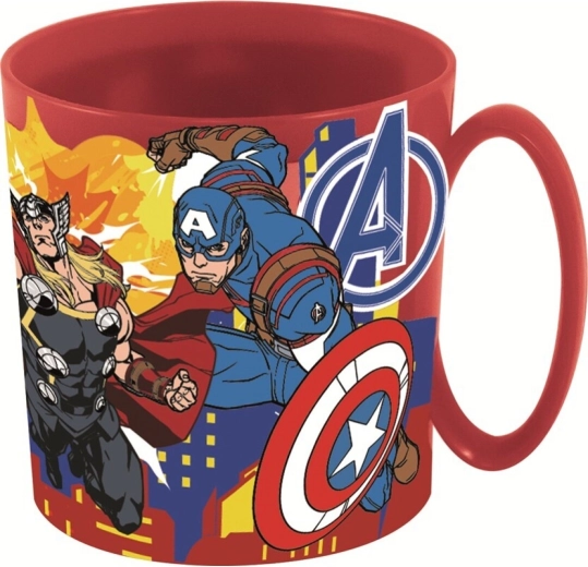 Plastikinis puodelis Avengers 265 ml raudonas