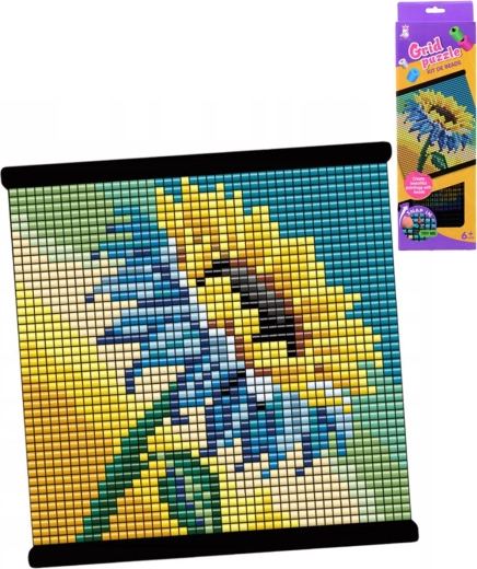 Bead Mosaic Sunflower in a Frame – Creative Set