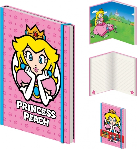Super Mario A5 Premium Peach Notebook