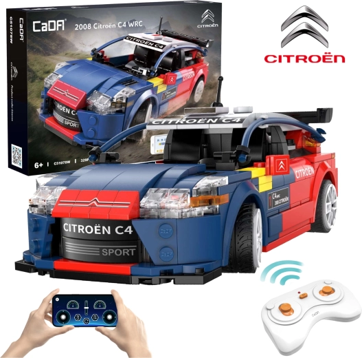 CaDA nuotoliniu būdu valdomas lenktyninis automobilis Citroën C4 WRC
