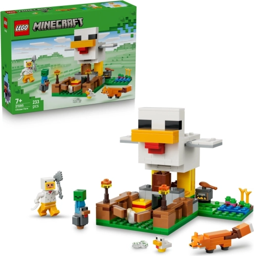 LEGO Minecraft vištų ferma