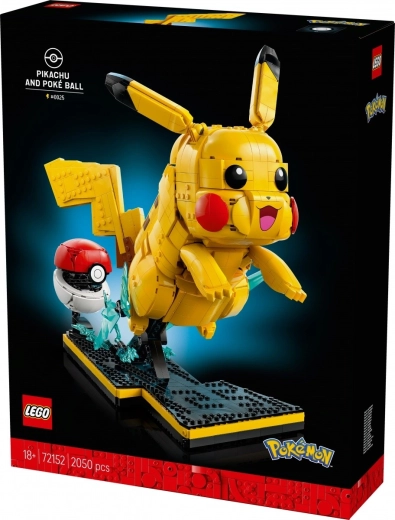 Pikachu ekspozicinis modelis su ikoniškomis detalėmis
