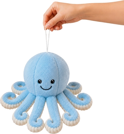 8 elastic tentacles for playful fun