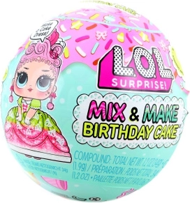 Lėlė L.O.L. SURPRISE! mix & make birthday cake