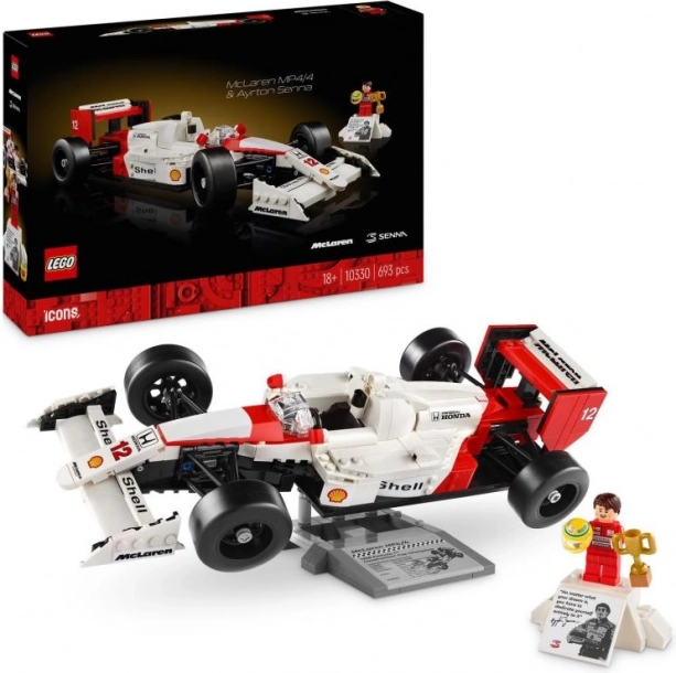 LEGO® Icons 10330 McLaren MP4/4 ir Ayrton Senna