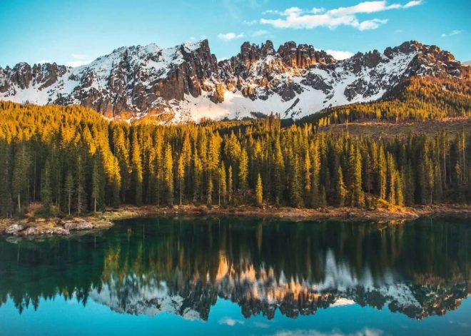Ravensburger dėlionė Karersee ežeras, Italija – 1000 dalių