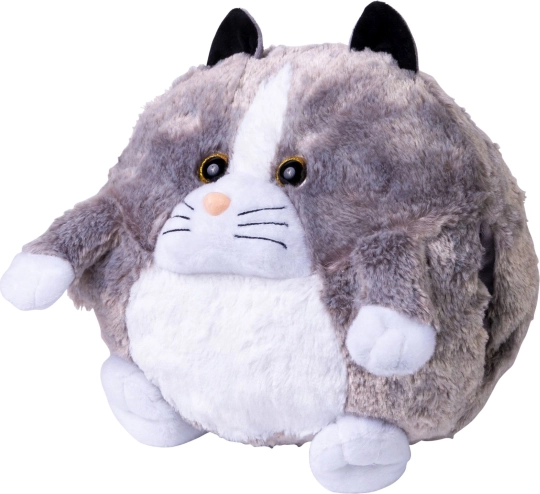 Šildanti pliušinė katės pagalvė 3 viename Cozy Noxxiez