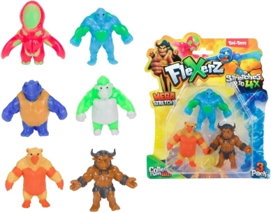 Anti-stress stretch monsters – set of 3 pcs