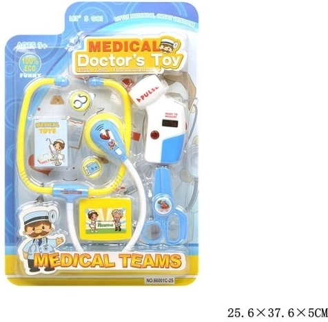 Children's Doctor Set on Blister Card