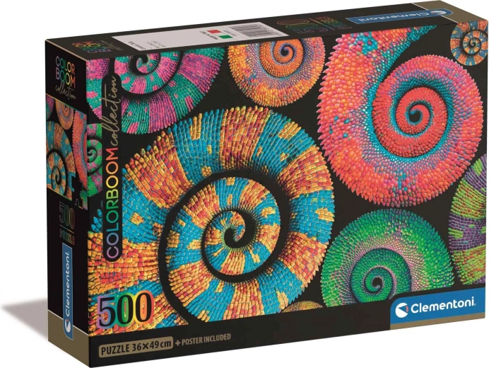 Dėlionė 500 dalių Compact Curly Tails