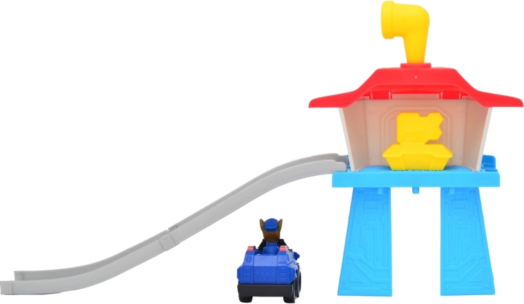Chase vehicle included