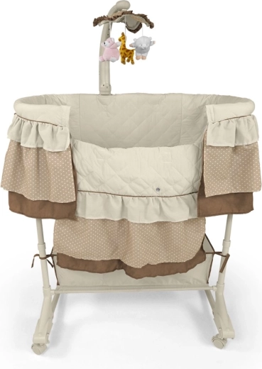 Lengvas valdymas ir pavertimas į supamą lovytę