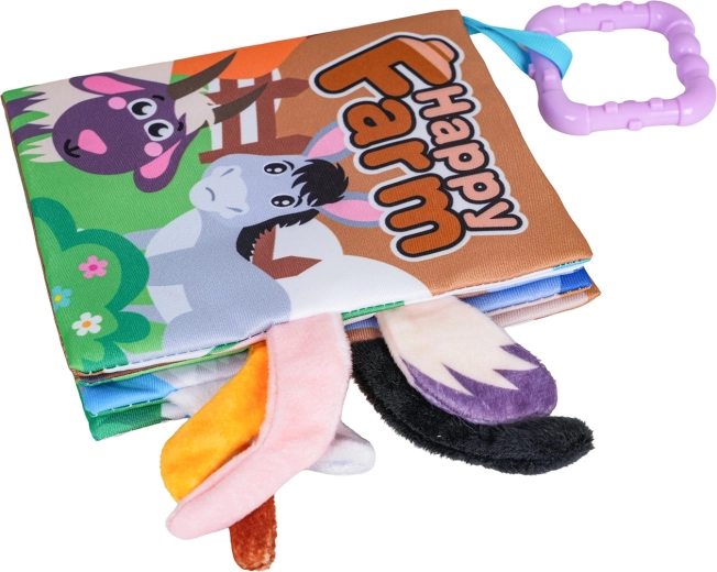 Soft book with animals