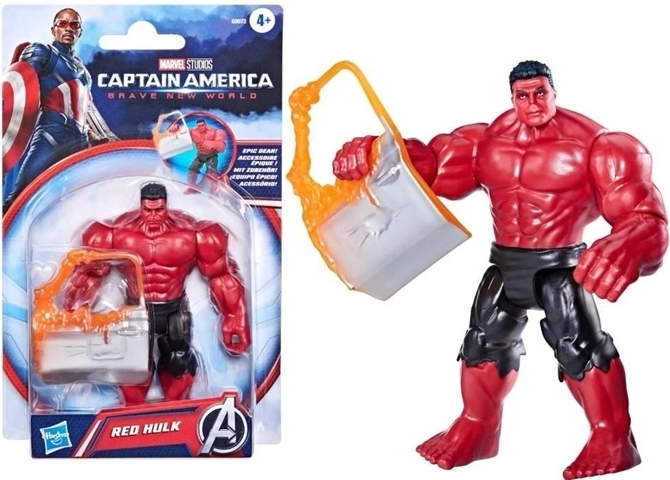 Marvel Kapitono Amerikos Red Hulk veiksmo figūrėlė