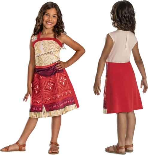 Vaikiškas kostiumas Disney Vaiana Moana 2 (5–6 m.)