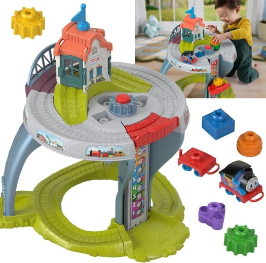 Interaktyvus traukinuko staliukas „Thomas & Friends My First Train Table“