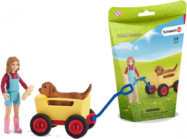 Schleich farm world dog cart