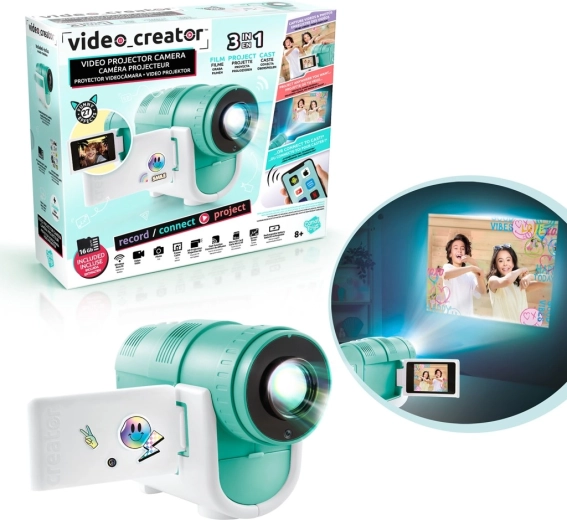 Creator kamera ir vaizdo projektorius 3 viename vaikams