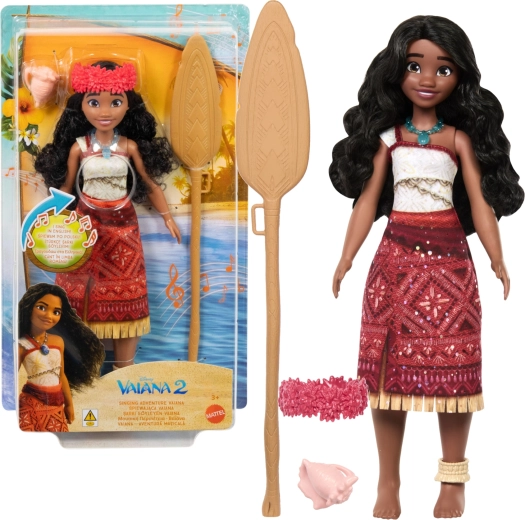 Disney MOANA dainuojanti lėlė su priedais 27 cm
