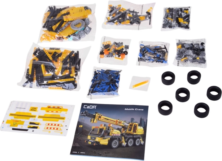 658 detalių, lipdukai ir aiški instrukcija