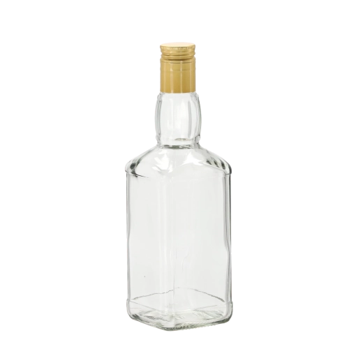 Stiklinis butelis „Daniels“ 500 ml su užsukamu dangteliu