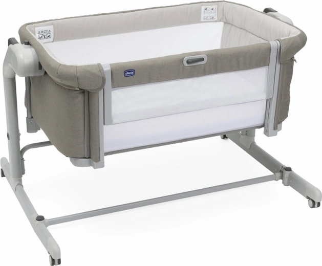 Chicco lovytė prie lovos Next2Me Magic Evo desert taupe