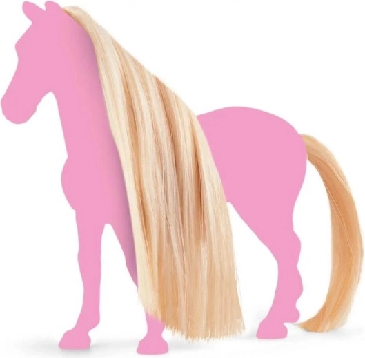 Schleich Horse Club aksesuarai žirgams – blond karčiai ir uodega