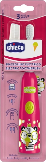 Chicco elektrinis vaikiškas dantų šepetėlis panda 3+