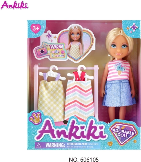 Ankiki Doll with Clothing Rack