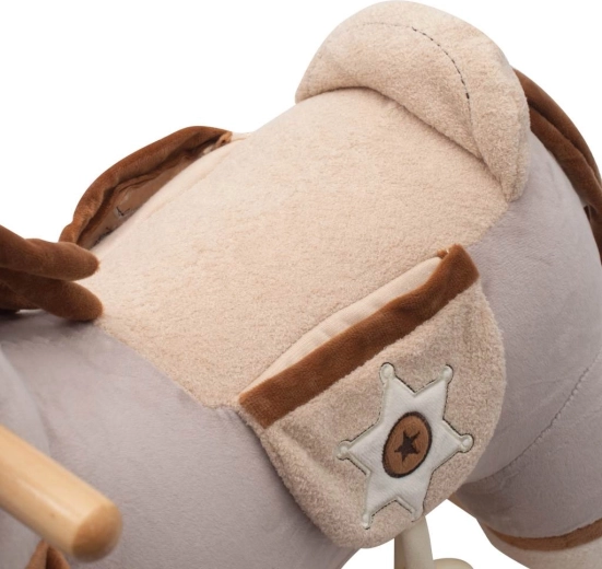 Soft plush and comfortable saddle