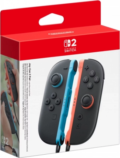 „Joy-Con 2“ pora, šviesiai mėlynos / šviesiai raudonos spalvos, skirta „Nintendo Switch 2“