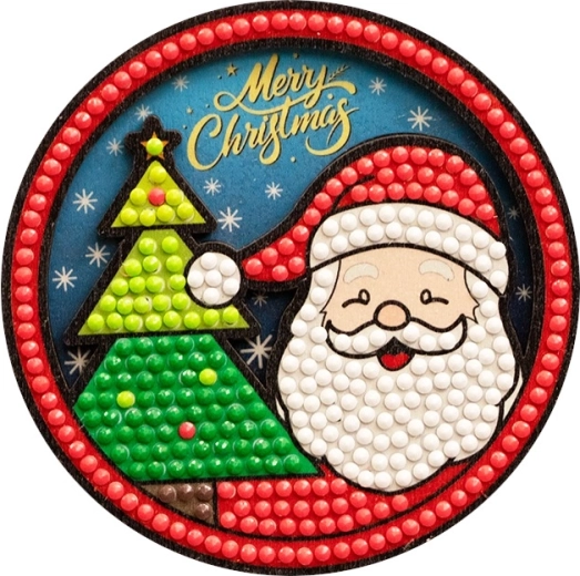 2Kids Toys diamond painting magnet Santa - 1 piece