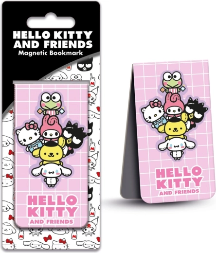 Hello Kitty rožinis magnetinis skirtukas