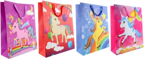 Gift Bag Unicorn – extra-large paper bag 43 × 55 × 15 cm