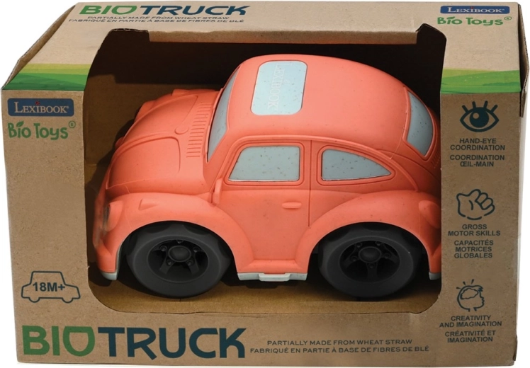 „Lexibook“ oranžinis miesto automobilis iš bioplastiko, 10 cm