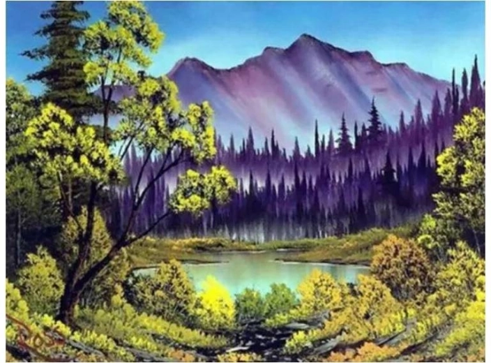 Norimpex deimantinė tapyba „Kraštovaizdis“ 30 × 40 cm