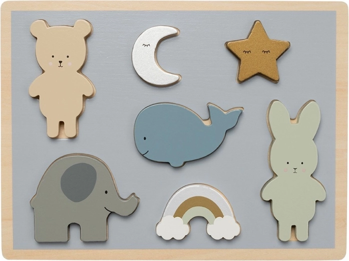 Jabadabado wooden inset puzzle bear