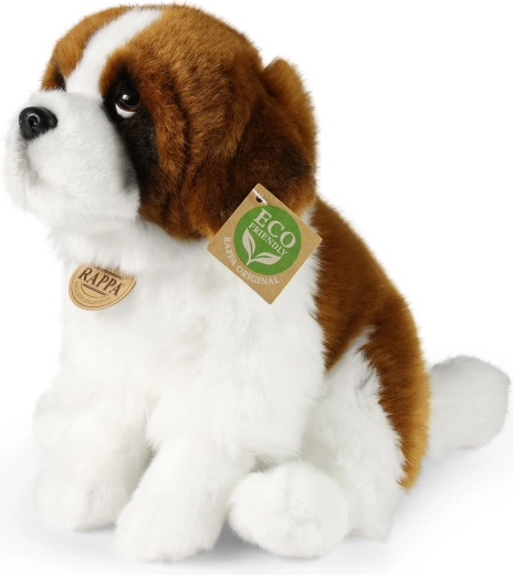 Plush St. Bernard dog 28 cm eco-friendly Rappa