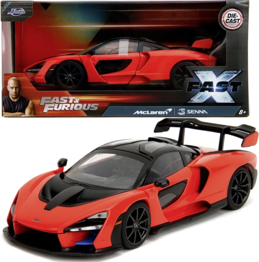 Greiti ir įsiutę – automobilio modelis McLaren Senna 19 cm