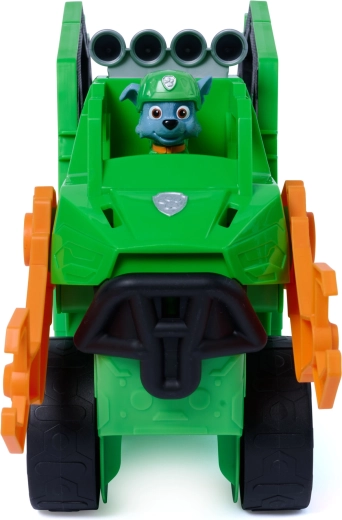 Rokio figūrėlė žaidimui transporto priemonėje ir ant dinozauro