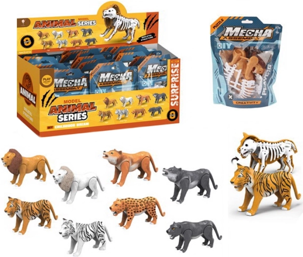 Safari Animal with Skeleton – Buildable Figure