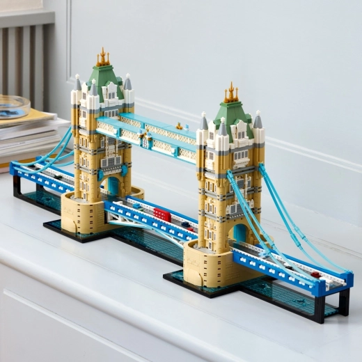 Ikoniškos Tower Bridge detalės