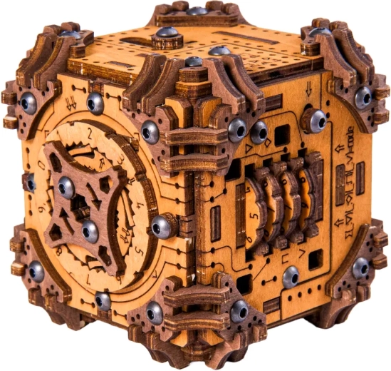 Wooden Escape Puzzle Cube Tesseract WOODEN CITY (195 pieces)