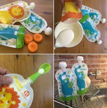 Screw cap for mess-free snacking