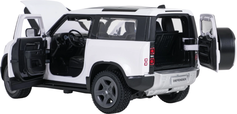 Metal body and rubber tires