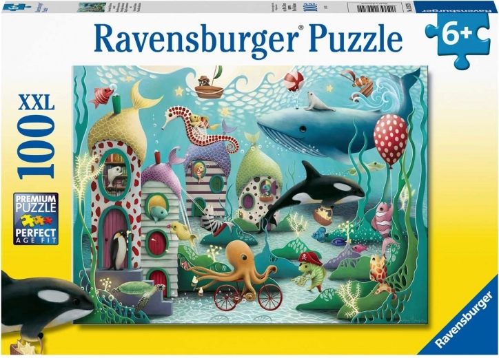 Ravensburger dėlionė „Povandeniniai stebuklai“ 100 detalių